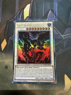 FRENCH YUGIOH Hot Red Dragon Archfiend Abyss DUPO-EN057 Ultra Rare Nm - Image 1
