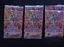 Yugioh Legendary Duelists Soulburning Volcano Lite Edition Sealed Card Pack - Image 1