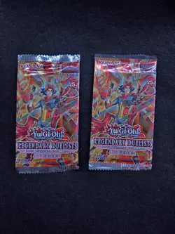 Yugioh Legendary Duelists Soulburning Volcano Lite Edition Sealed Card Pack - Image 1