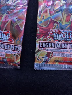 Yugioh Legendary Duelists Soulburning Volcano Lite Edition Sealed Card Pack - Image 4