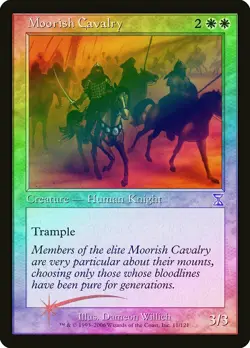 Moorish Cavalry FOIL Time Spiral - Timeshifted NM White Special CARD ABUGames - Image 1