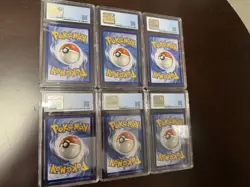 6 CGC Graded Pokemon Card Slabs M Mega Blastoise EX Rare Holos Lot Evolutions - Image 2