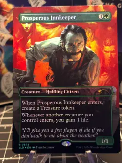 Foil Secret Lair Prosperous Innkeeper Magic Cards MTG - NM - Image 1