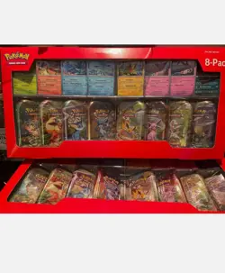 Pokemon Prismatic Evolutions 8 Mini-Tins with Promo Cards 2-pack - Image 2