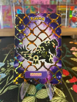 ⚡Groudon - Gold Cracked Ice Holo - Shiny Card Database - Pokemon⚡ - Image 1