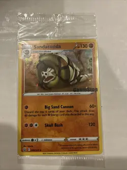 Sandaconda - (Gamestop Exclusive) 082/163 Sealed Holo Promo Pokemon Card - Image 1