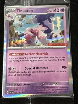 Pokemon Tinkaton Miscellaneous Cards & Products 105/193 Sealed NM Gamestop - Image 2