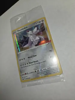 Duraludon GameStop Stamped Holo PROMO SWSH028 NEW SEALED Pokemon Card - Image 4