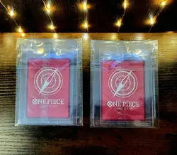 TWO (2) ONE PIECE Shanks OP09-001 PSA Promo Cards Sealed Near Mint - Image 2