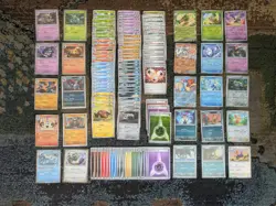 Bulk Lot of 119 White Flare Pokemon Cards, No Duplicates, Reverse/Holos & Rares - Image 1