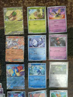 Bulk Lot of 119 White Flare Pokemon Cards, No Duplicates, Reverse/Holos & Rares - Image 2