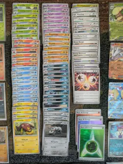 Bulk Lot of 119 White Flare Pokemon Cards, No Duplicates, Reverse/Holos & Rares - Image 4