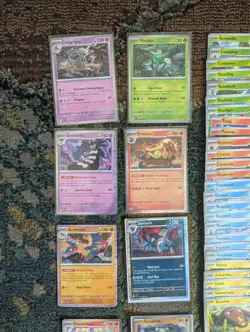 Bulk Lot of 119 White Flare Pokemon Cards, No Duplicates, Reverse/Holos & Rares - Image 5