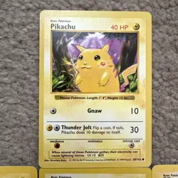 Pokemon Pikachu Card Bundle - Image 2