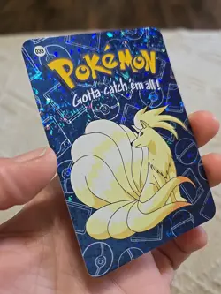 Ninetales #038 - Vintage Vending Machine Prism 2000 - Pokemon Card - Image 1