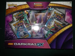Pokemon Shining Legends Shiny Darkrai GX Box OPEN BOX Complete NO CARDS - Image 1
