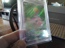 2018 Pokemon Cards promo Holo shuckle gx vmax sr v 096/095 ex graded card b1 - Image 4