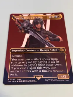 1x Noctis, Prince of Lucis (Borderless) - Final Fantasy - Regular - Rare - Image 2