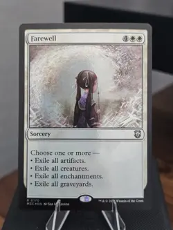 Farewell (Ripple Foil) Commander: Modern Horizons 3 Foil - Image 1