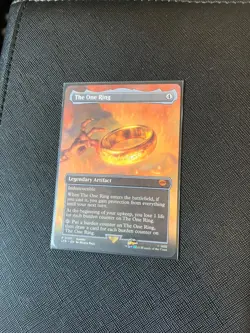 The One Ring MTG The Lord of the Rings Borderless English LP - Image 1
