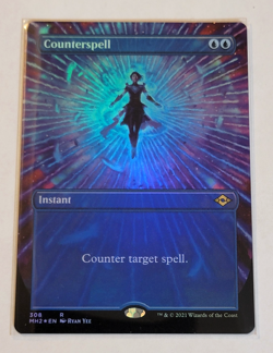FOIL BORDERLESS COUNTERSPELL NM! *MODERN HORIZONS 2* - Image 2