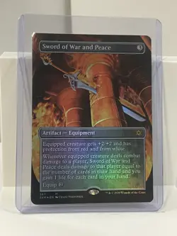 Sword of War and Peace (Borderless) Double Masters Foil - Image 1