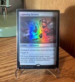 Lightning Greaves (099) Secret Lair Drop Series Foil - Image 1