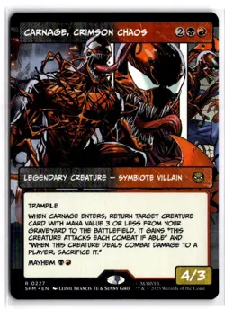 MTG Carnage, Crimson Chaos (Borderless) R 227 NM - Image 1