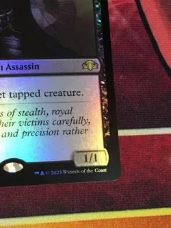 C6590 MTG MAGIC DOMINARIA REMASTERED ROYAL ASSASSIN #101 FOIL NM RARE RETRO - Image 5