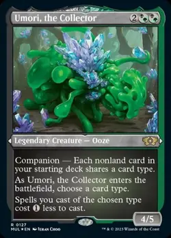 x1 Umori, the Collector (127) - Foil Etched R MTG March of the Machine: Multiver - Image 1
