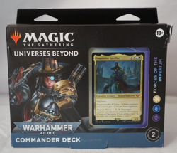 MTG Warhammer 40000 40k Forces of The Imperium Commander Deck New & Sealed - Image 1