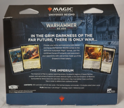 MTG Warhammer 40000 40k Forces of The Imperium Commander Deck New & Sealed - Image 2