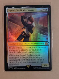 Squall, Seed Mercenary 0243 foil final fantasy mtg - Image 1