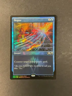 Negate - Foil - Promo Pack - Core Set 2020 - Magic the Gathering - MTG - Image 1