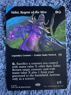 x1 Sidisi, Regent of the Mire - Borderless R MTG Tarkir: Dragonstorm M/NM, Engli - Image 1