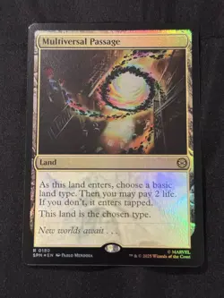 Multiversal Passage Marvel's Spider-Man Foil - Image 1