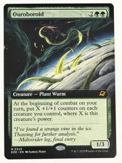 Ouroboroid (Extended Art) Edge of Eternities 345 NM Magic MTG - Image 1