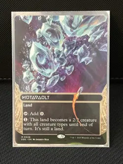 Mutavault (0028) (Borderless) Edge of Eternities: Stellar Sights Regular - Image 1