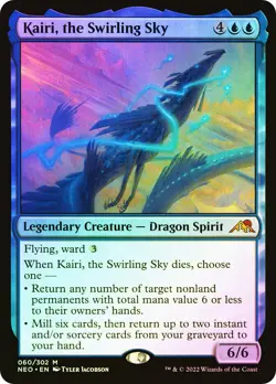 MTG Kairi, the Swirling Sky Kamigawa: Neon Dynasty Foil - Image 1