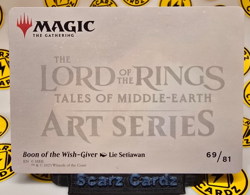 Boon of the Wish-Giver Art Card Art Series: Universes Beyond: the Lord of the... - Image 2