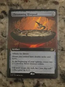 Thrumming Hivepool (Extended Art) Edge of Eternities Regular - Image 1