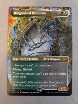 Dragonlord Dromoka (Borderless) Double Masters 2022 Regular - Image 1