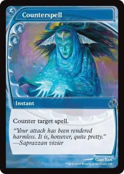 Counterspell (Future Sight) -Foil Near Mint MTG Mystery Booster 2 - Image 1