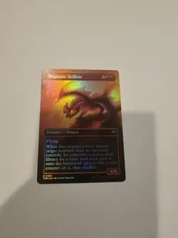 MTG - Magmatic Hellkite (Borderless Foil) - Tarkir Dragonstorm NM/M Condition - Image 2