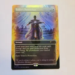 Magic the Gathering - Teferi's Protection (Borderless,Foil) - Secret Lair - NM - Image 1