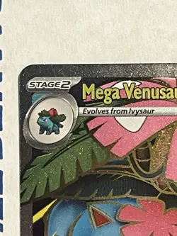 Pokemon TCG Mega Venusaur EX 155/132 Ultra Rare Full Art Near Mint 10 Contender! - Image 3