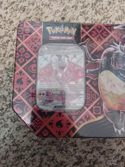 Pokemon TCG: Paldean Fates Tin - Charizard - New & Sealed | 5 Packs - Image 2