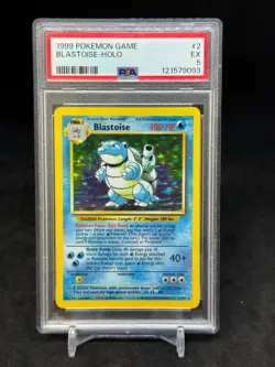 1999 POKEMON GAME 2 BLASTOISE-HOLO PSA 5 EXCELLENT - Image 1
