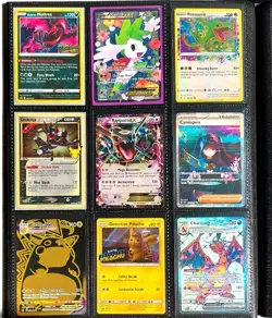 Pokemon Binder Collection - Baby Shiny, SIR, Vmax, GX, Radiant - Image 1