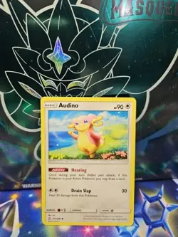 Pokemon TCG Audino Unified Minds 177/236 Regular Uncommon - Image 1